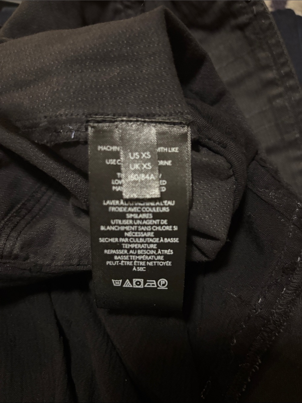 Free People Black Military-Inspired Button Vest XS - Picture 7 of 8
